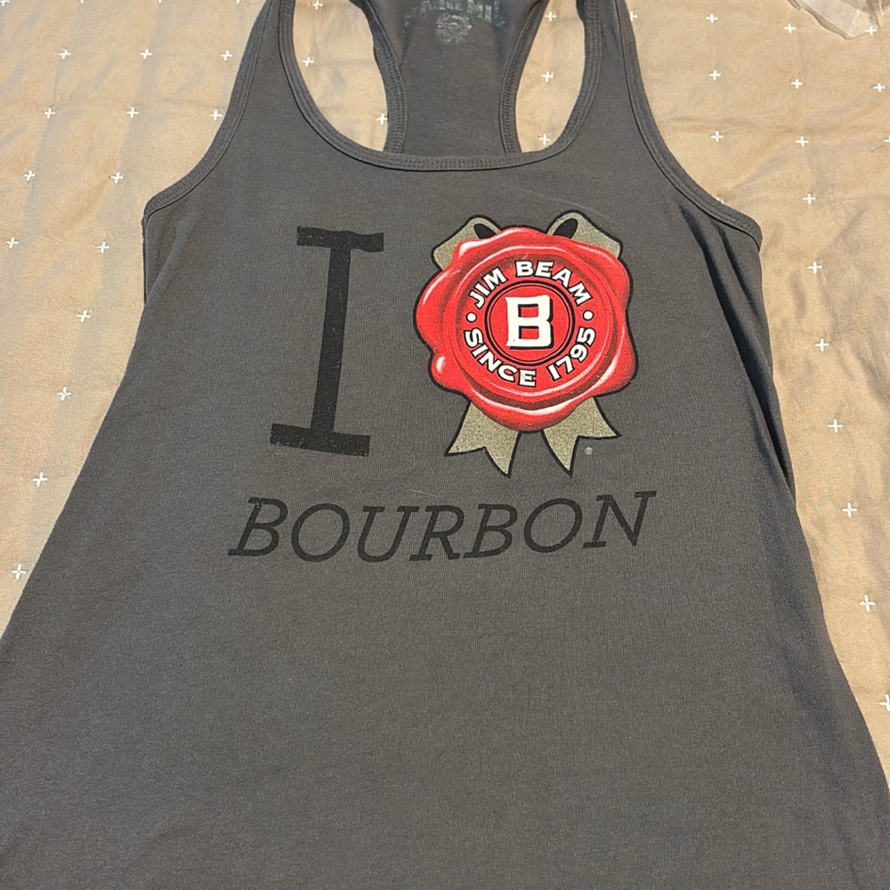 Jim Beam Gray Tank Top